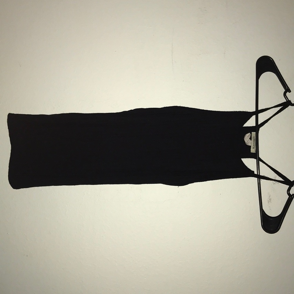 Black tank top